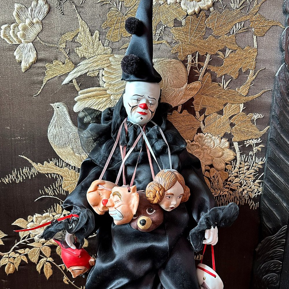 FAITH WICK SILVESTRI THESPIAN DOLL, THE ACTOR, Balos Limited Edition with 7 Mask